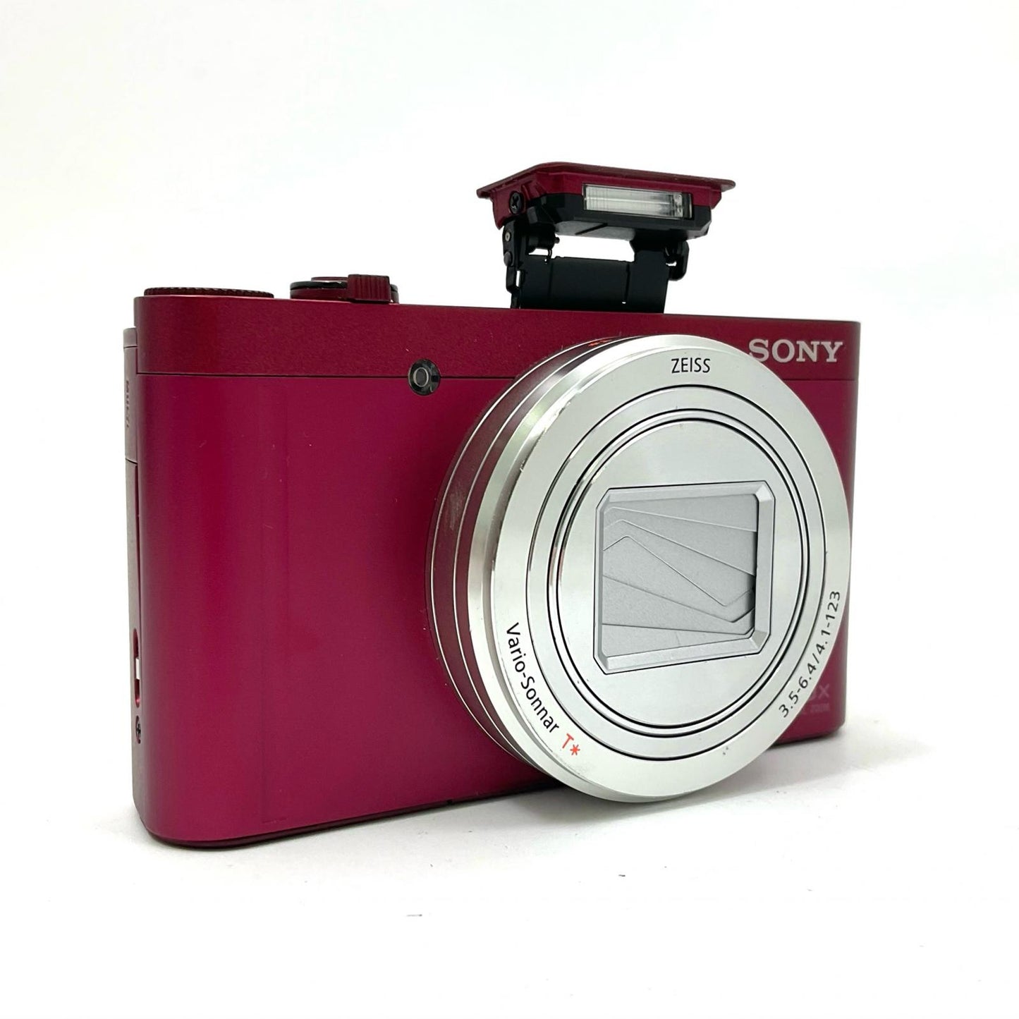 【最速発送】Sony コンパクトデジタルカメラ サイバーショット DSC-WX500 (R) [レッド]【難有】