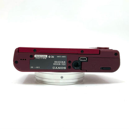 【最速発送】Sony コンパクトデジタルカメラ サイバーショット DSC-WX500 (R) [レッド]【難有】