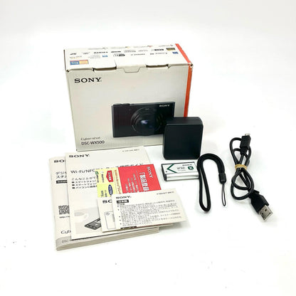 【最速発送】Sony コンパクトデジタルカメラ サイバーショット DSC-WX500 (R) [レッド]【難有】
