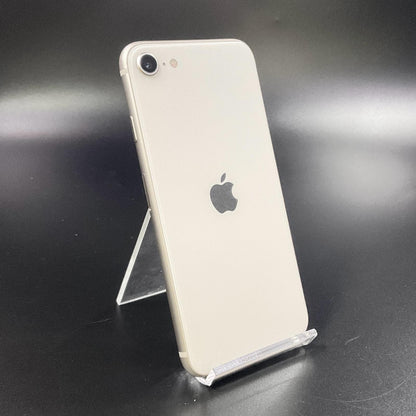 【最速発送】Apple iPhone iPhone SE（第3世代） 128GB スターライト Softbank 白ロム【難有】 81%