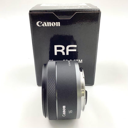 【全額返金保証】【最速発送】Canon RF16mm F2.8 STM 美品 動作確認済