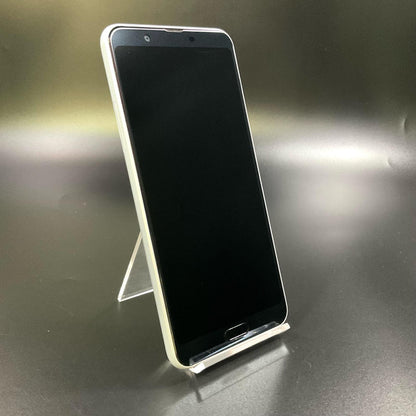【全額返金保証】【最速発送】SHARP AQUOS sense3 plus 128GB ホワイト SIMフリー SH-M11 白ロム 動作確認済