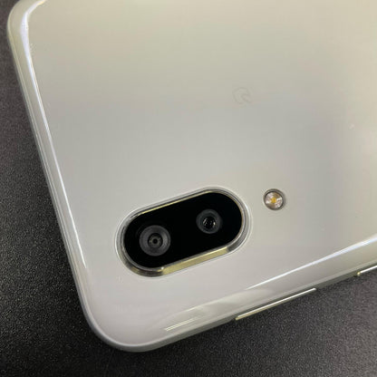 【全額返金保証】【最速発送】SHARP AQUOS sense3 plus 128GB ホワイト SIMフリー SH-M11 白ロム 動作確認済
