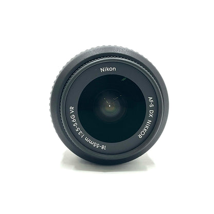 【全額返金保証】【最速発送】Nikon AF-S DX NIKKOR 18-55mm f/3.5-5.6G VR 美品 動作確認済