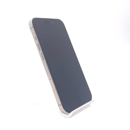 【全額返金保証】【最速発送】Apple iPhone iPhone 15 Pro 128GB ナチュラルチタニウム 白ロム 美品 動作確認済 85%