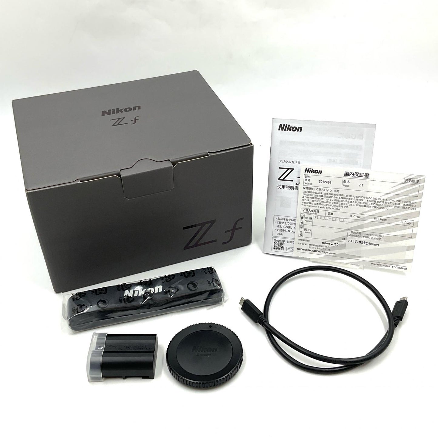 【全額返金保証】【最速発送】Nikon デジタル一眼 Z f ボディ [ブラック] ブラック 美品 動作確認済