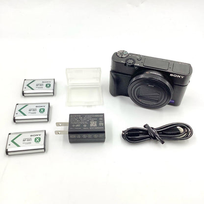 【全額返金保証】【最速発送】Sony コンパクトデジタルカメラ サイバーショット DSC-RX100M7 動作確認済
