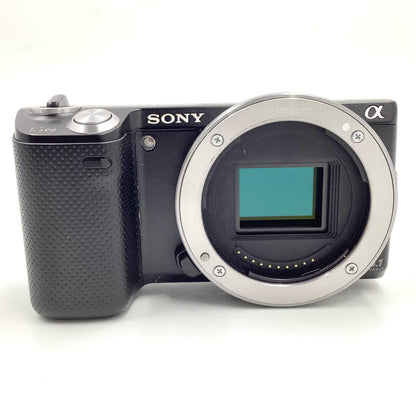 【最速発送】Sony デジタル一眼 α NEX-5N ボディ ブラック【難有】