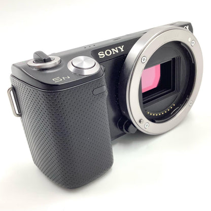 【最速発送】Sony デジタル一眼 α NEX-5N ボディ ブラック【難有】