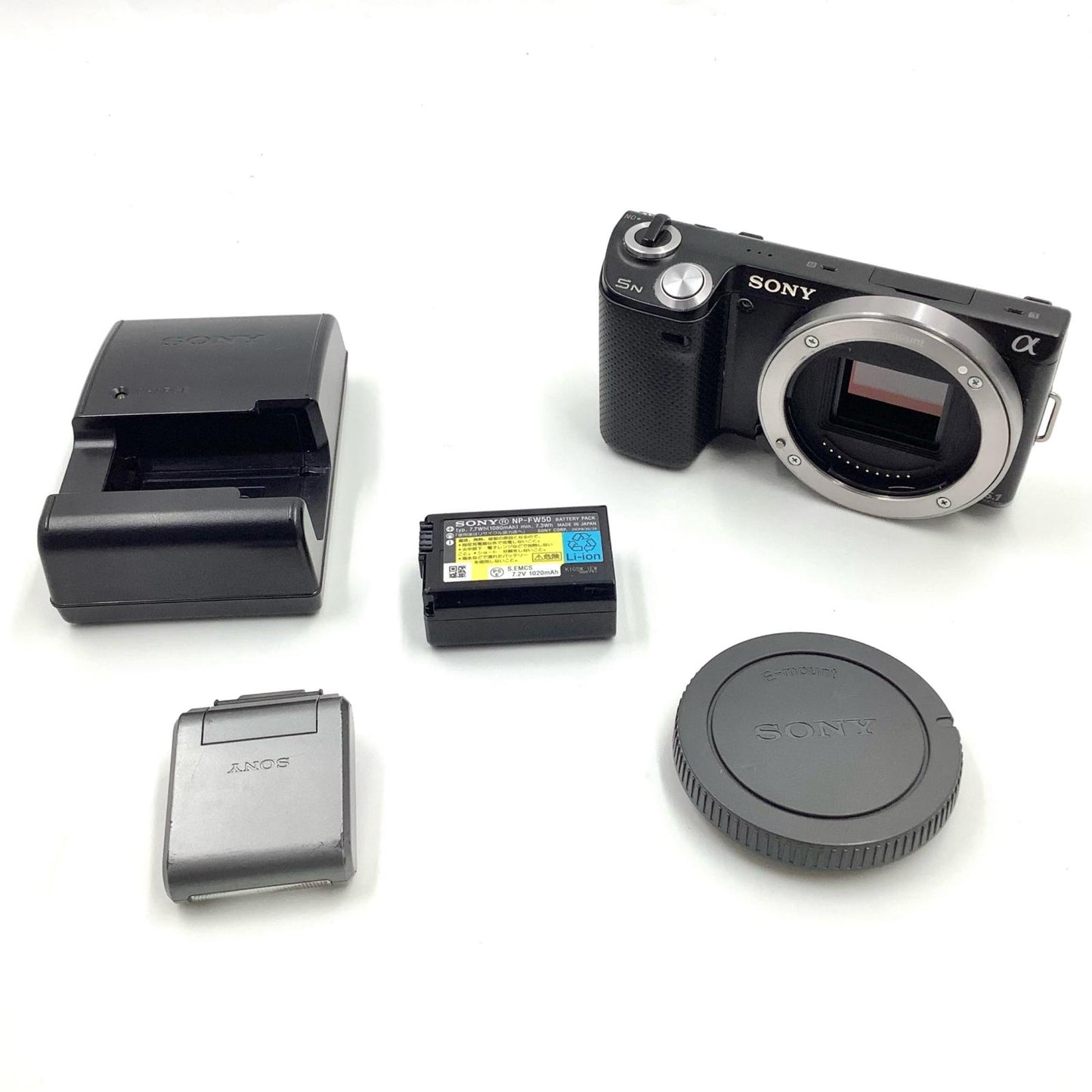【最速発送】Sony デジタル一眼 α NEX-5N ボディ ブラック【難有】