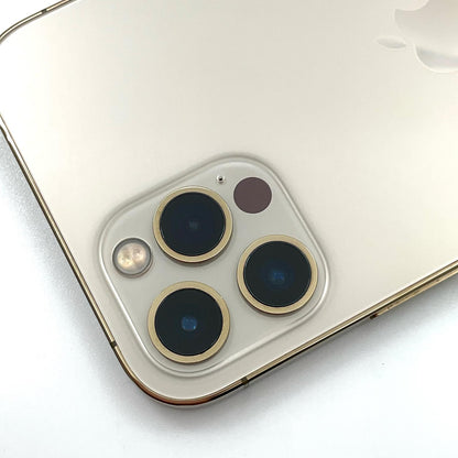 【全額返金保証】【最速発送】Apple iPhone iPhone 12 Pro 256GB ゴールド Softbank SIMフリー 白ロム 動作確認済 97%