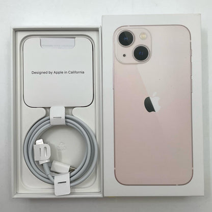 【全額返金保証】【最速発送】Apple iPhone iPhone 13 mini 128GB ピンク docomo 白ロム 動作確認済 76%