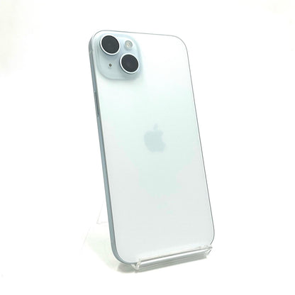 【全額返金保証】【最速発送】Apple iPhone iPhone 15 Plus 128GB ブルー SIMフリー 白ロム 美品 動作確認済 95%
