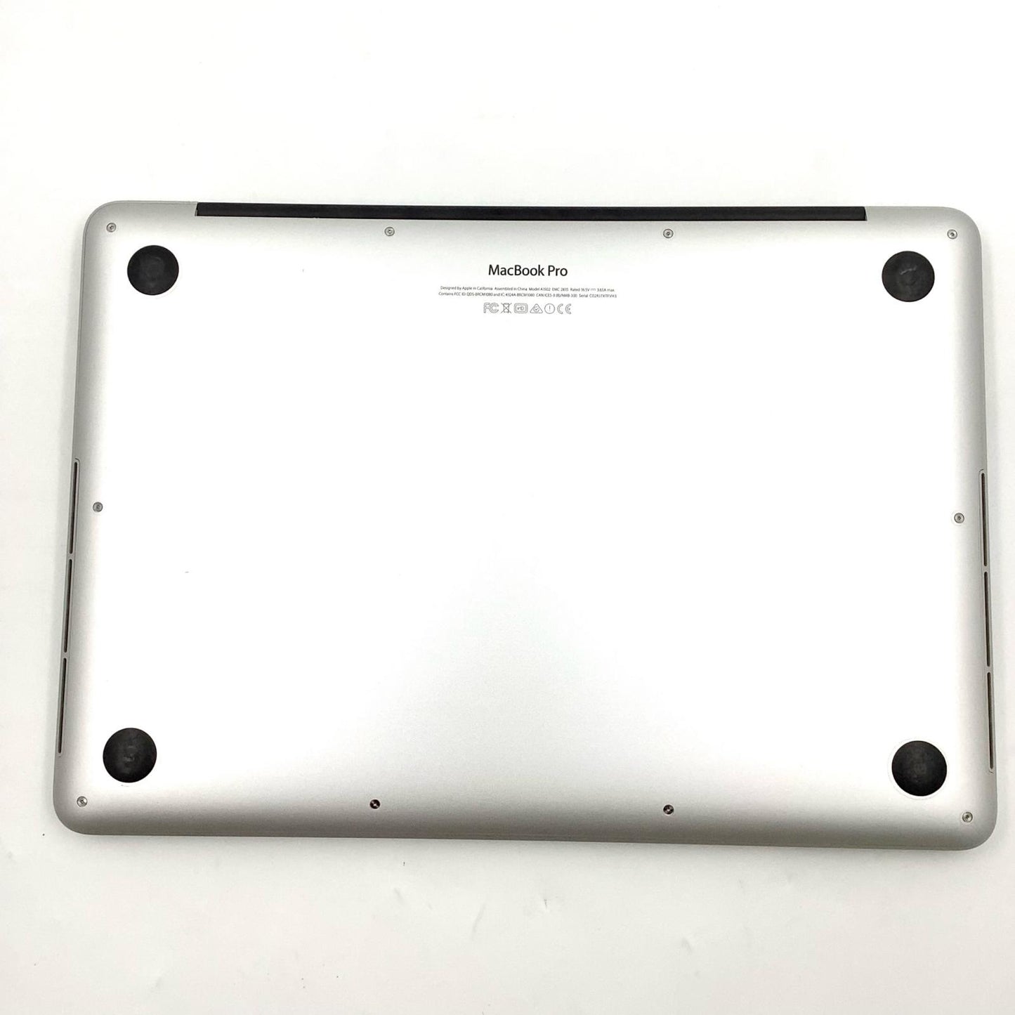 【全額返金保証】【最速発送】Apple MacBook Pro Pro 13インチ 2015 intel Core i5 2.7GHz 8GB M.2 SSD 128GB シルバー 95% 動作確認済