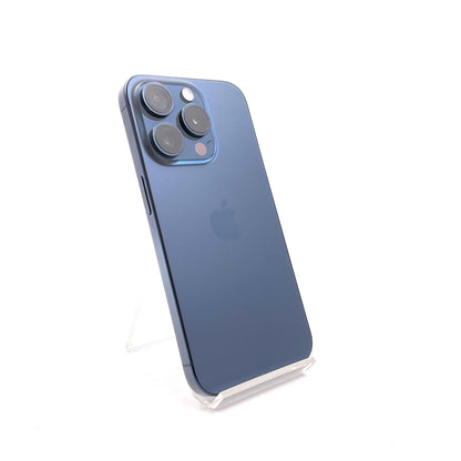 【全額返金保証】【最速発送】Apple iPhone iPhone 15 Pro 256GB ブルーチタニウム SIMフリー 白ロム 動作確認済 87%