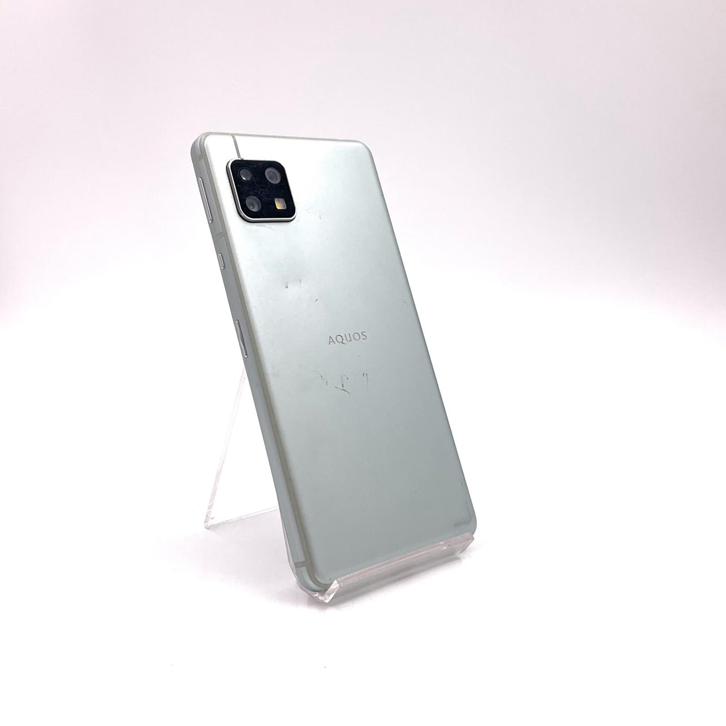 【最速発送】SHARP AQUOS sense5G 64GB オリーブシルバー Softbank A004SH【難有】