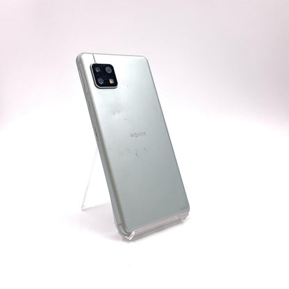 【最速発送】SHARP AQUOS sense5G 64GB オリーブシルバー Softbank A004SH【難有】
