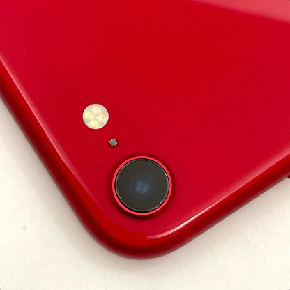 【全額返金保証】【最速発送】Apple iPhone iPhone SE（第2世代） 128GB (PRODUCT)RED Softbank SIMフリー 白ロム 動作確認済 80%