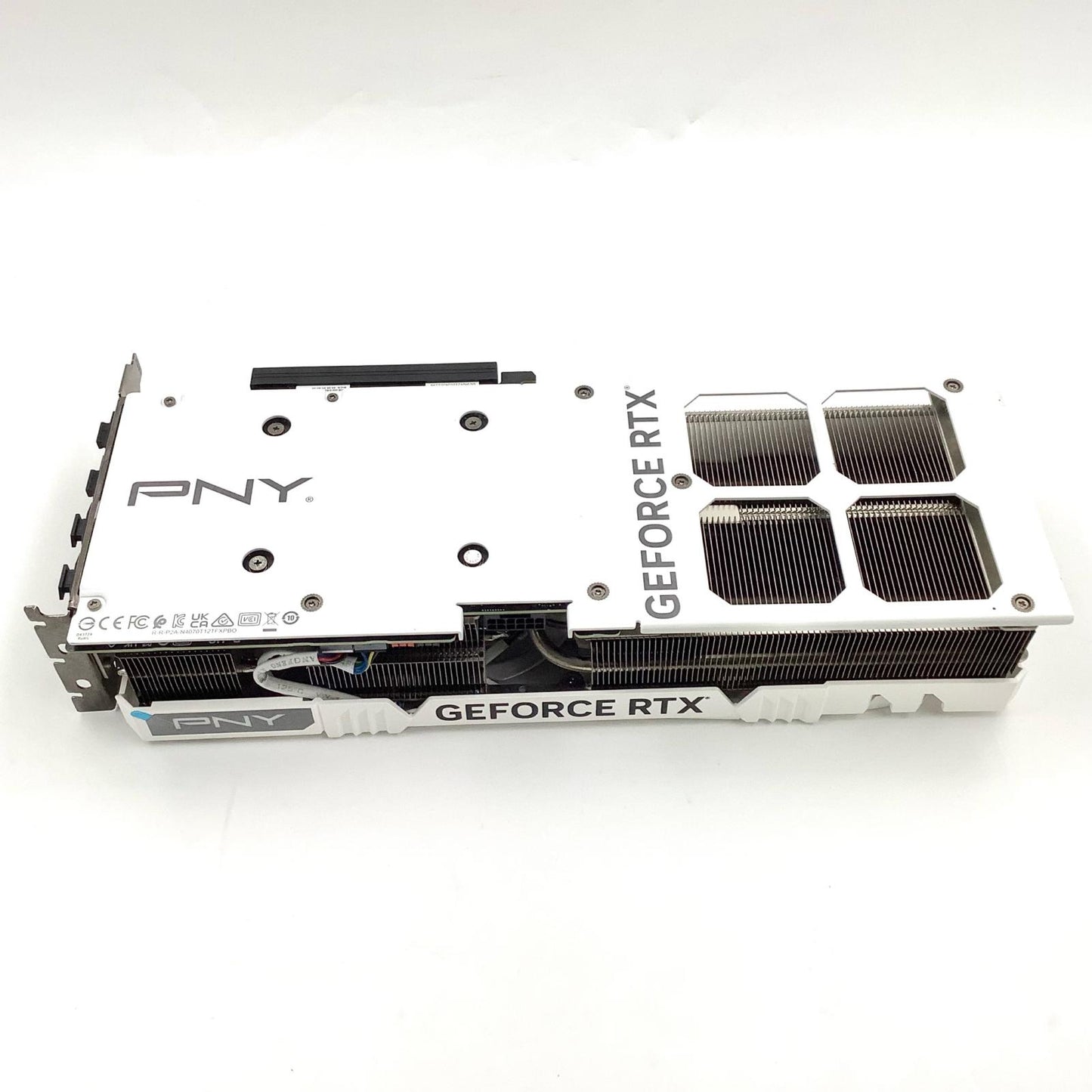 【全額返金保証】【最速発送】PNY グラフィックボード RTX 4070 Ti 12GB GDDR6X VCG4070T12TFWXPB1 美品 動作確認済