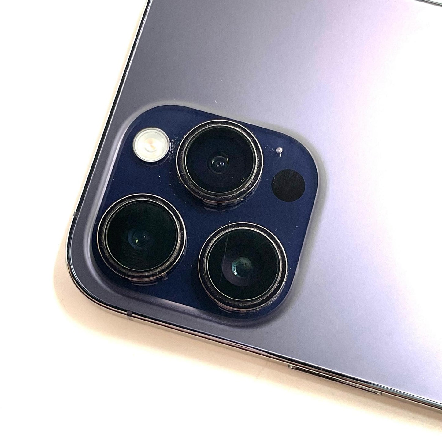【全額返金保証】【最速発送】Apple iPhone iPhone 14 Pro Max 128GB ディープパープル au SIMフリー 動作確認済 86%