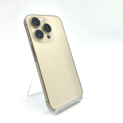 【全額返金保証】【最速発送】Apple iPhone iPhone 14 Pro 128GB ゴールド SIMフリー 白ロム 動作確認済 74%