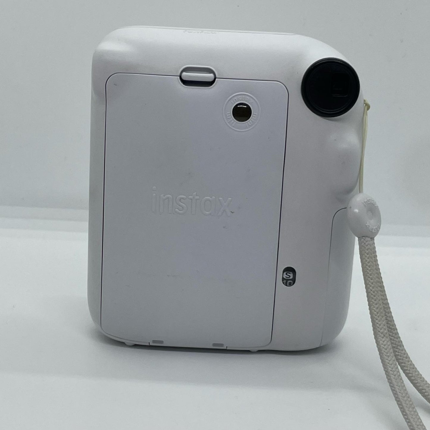 【全額返金保証】【最速発送】FUJIFILM instax mini 12 チェキ [クレイホワイト] 動作確認済