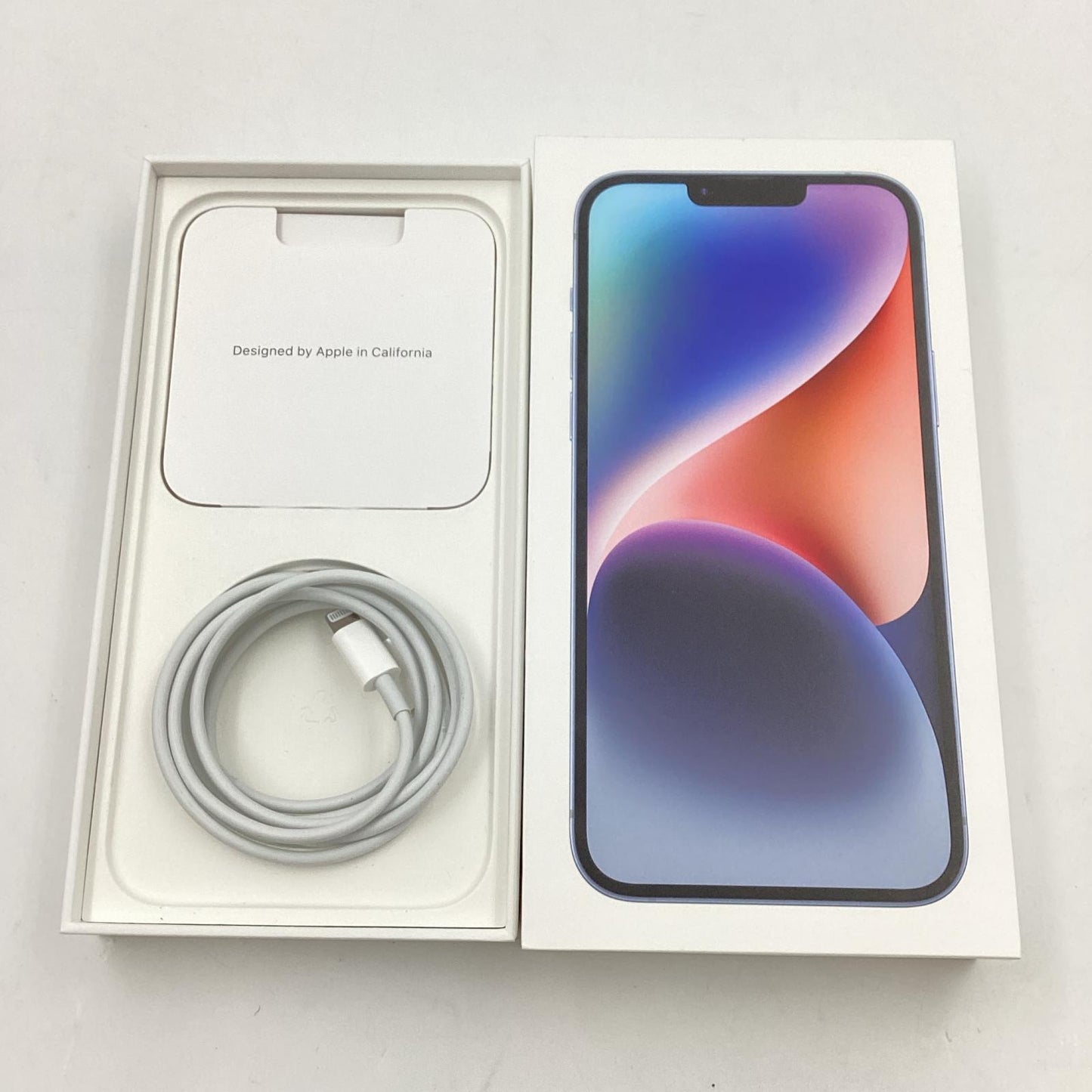 【全額返金保証】【最速発送】Apple iPhone iPhone 14 Plus 128GB ブルー SIMフリー 白ロム 動作確認済 97%