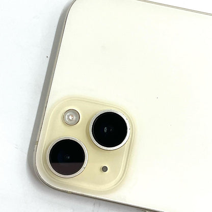 【全額返金保証】【最速発送】Apple iPhone iPhone 15 Plus 256GB イエロー au 動作確認済 83%