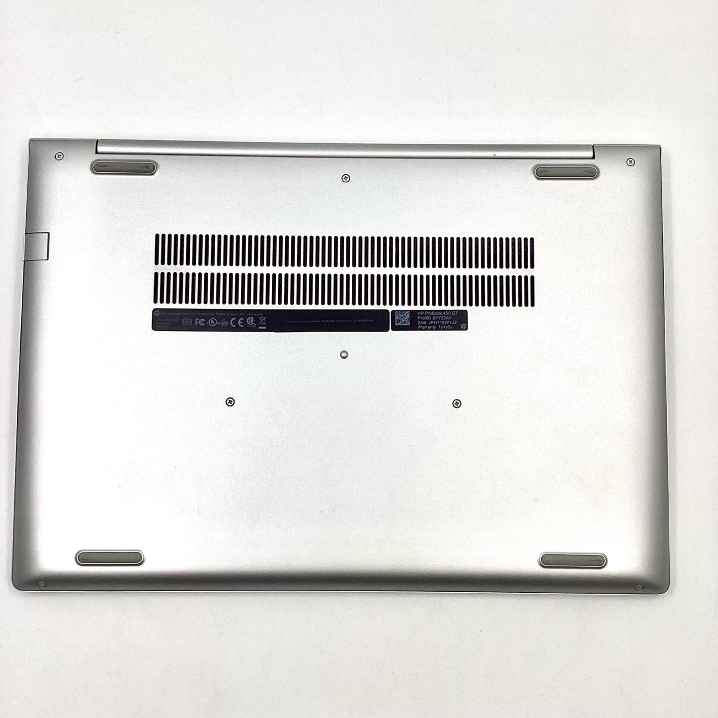 【全額返金保証】【最速発送】HP ProBook 450 G7 HSN-Q22C Intel Core i5-10210U 8GB M.2 SSD 256GB 94.3% 美品 動作確認済