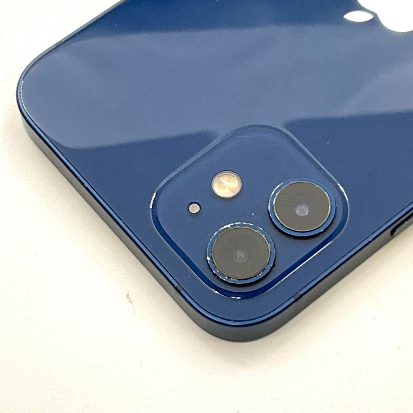 【全額返金保証】【最速発送】Apple iPhone iPhone 12 128GB ブルー au 白ロム 動作確認済 79%