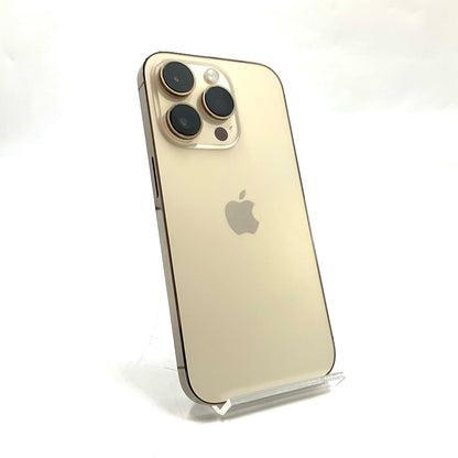 【全額返金保証】【最速発送】Apple iPhone iPhone 14 Pro 256GB ゴールド SIMフリー 白ロム 動作確認済 87%