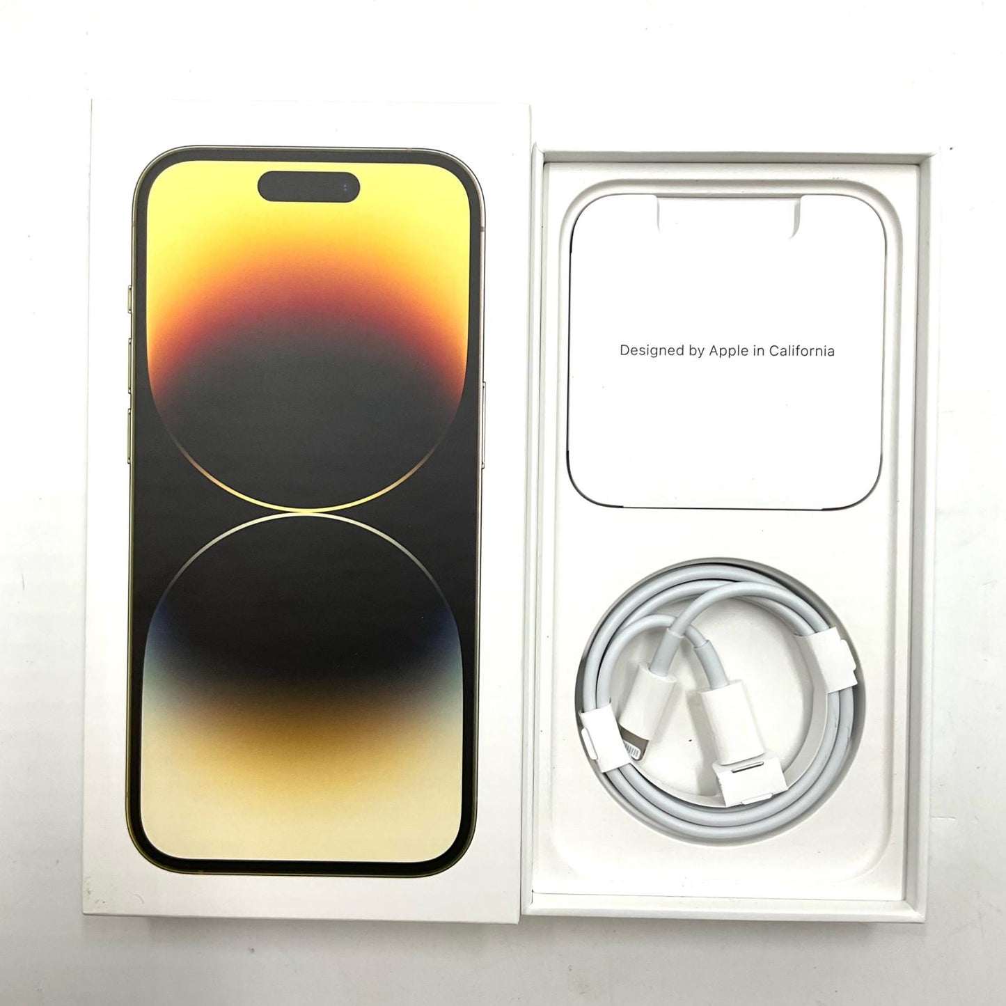 【全額返金保証】【最速発送】Apple iPhone iPhone 14 Pro 256GB ゴールド SIMフリー 白ロム 動作確認済 87%