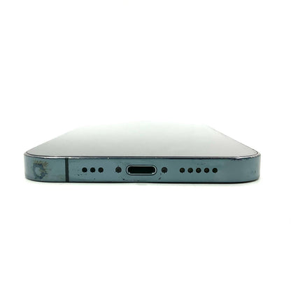 【全額返金保証】【最速発送】Apple iPhone iPhone 12 Pro 128GB パシフィックブルー docomo 白ロム 動作確認済 76%