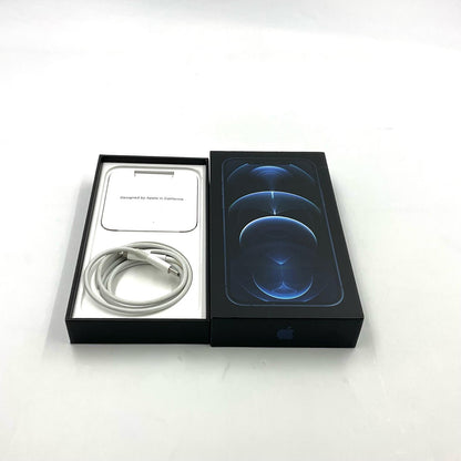 【全額返金保証】【最速発送】Apple iPhone iPhone 12 Pro 128GB パシフィックブルー docomo 白ロム 動作確認済 76%