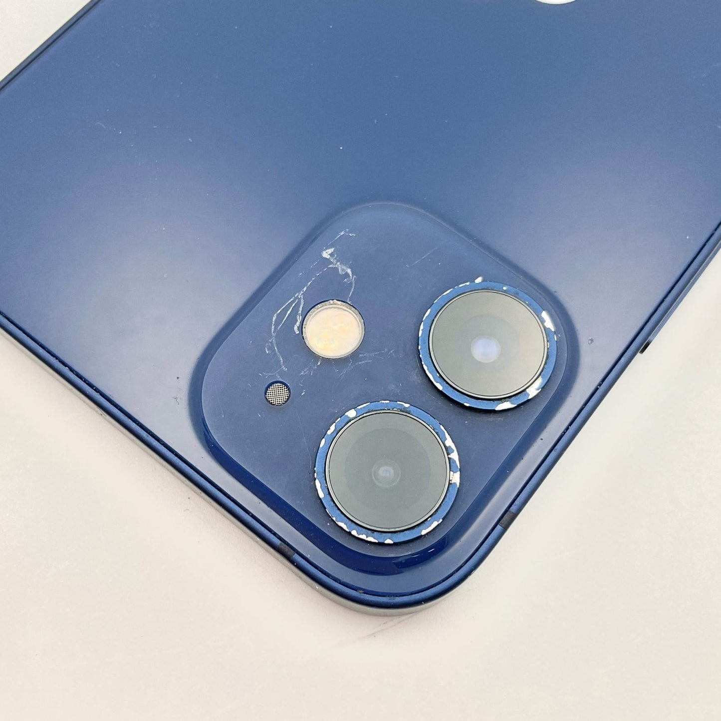 【全額返金保証】【最速発送】Apple iPhone iPhone 12 mini 128GB ブルー docomo 白ロム 動作確認済 81%