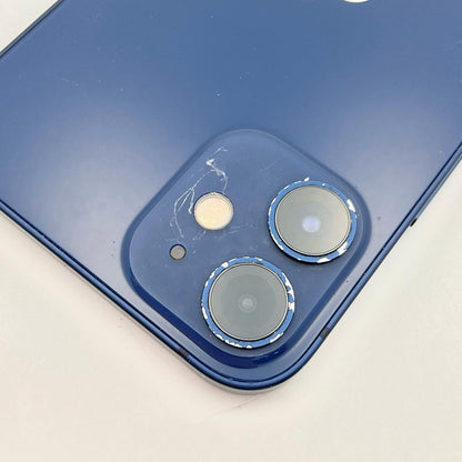 【全額返金保証】【最速発送】Apple iPhone iPhone 12 mini 128GB ブルー docomo 白ロム 動作確認済 81%
