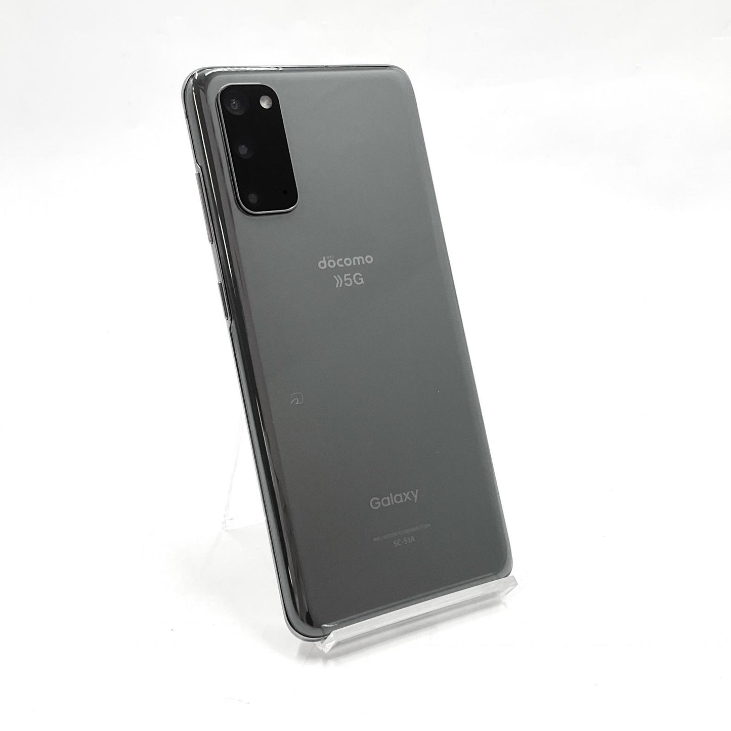 【最速発送】SAMSUNG Galaxy S20 5G 128GB Cosmic Gray docomo SC-51A 白ロム【難有】