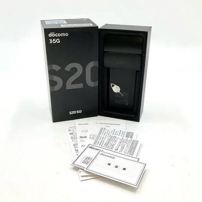 【最速発送】SAMSUNG Galaxy S20 5G 128GB Cosmic Gray docomo SC-51A 白ロム【難有】