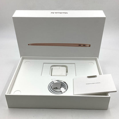 【全額返金保証】【最速発送】Apple MacBook Air 13インチ 2020 Apple M1 8GB SSD 512GB ゴールド 85% 動作確認済
