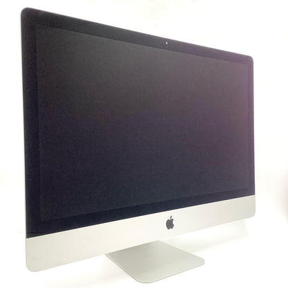 【全額返金保証】【最速発送】Apple iMac 27インチ Intel Core i5 8GB SSD 128GB シルバー 動作確認済