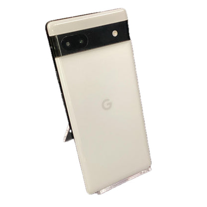 【全額返金保証】【最速発送】Google Pixel 6a 128GB チョーク SIMフリー GB17L 白ロム 動作確認済