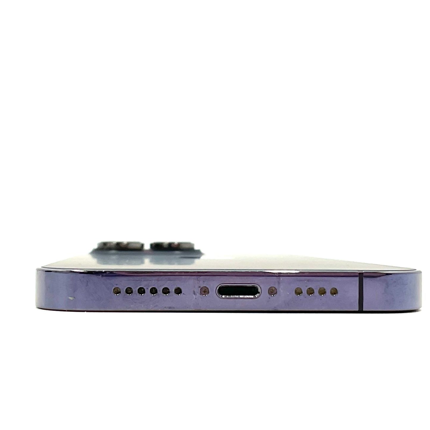 【全額返金保証】【最速発送】Apple iPhone iPhone 14 Pro Max 256GB ディープパープル SIMフリー 白ロム 動作確認済 82%