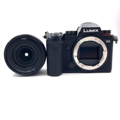 【全額返金保証】【最速発送】Panasonic デジタル一眼 LUMIX DC-S5K 標準ズームKレンズキット ブラック 美品 動作確認済
