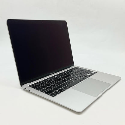 【全額返金保証】【最速発送】Apple MacBook Air 13.3インチ 2020 1.1 GHz デュアルコアIntel Core i3 8GB SSD 256GB シルバー 78.6% 動作確認済