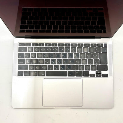 【全額返金保証】【最速発送】Apple MacBook Air 13.3インチ 2020 1.1 GHz デュアルコアIntel Core i3 8GB SSD 256GB シルバー 78.6% 動作確認済