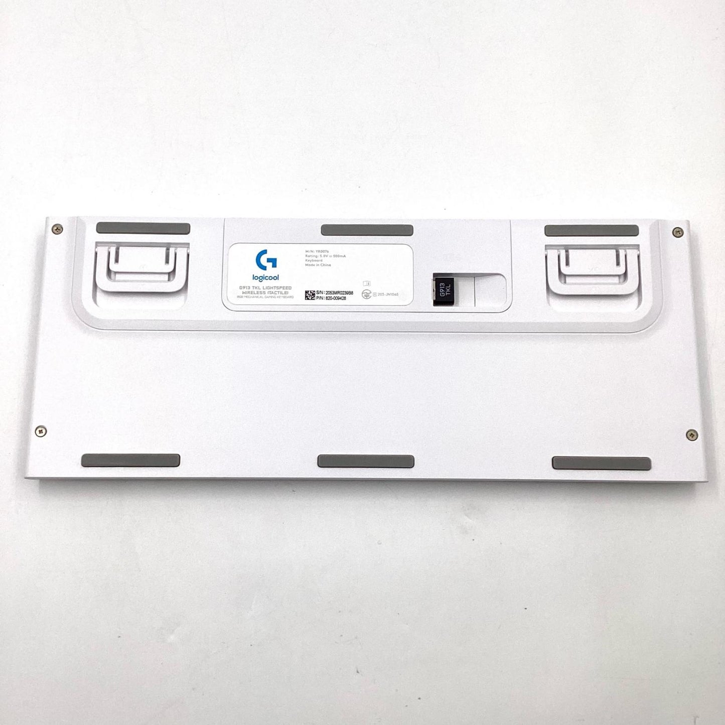 【全額返金保証】【最速発送】Logicool G913 TKL LIGHTSPEED ゲーミングキーボード G913-TKL-TCWH 美品 動作確認済
