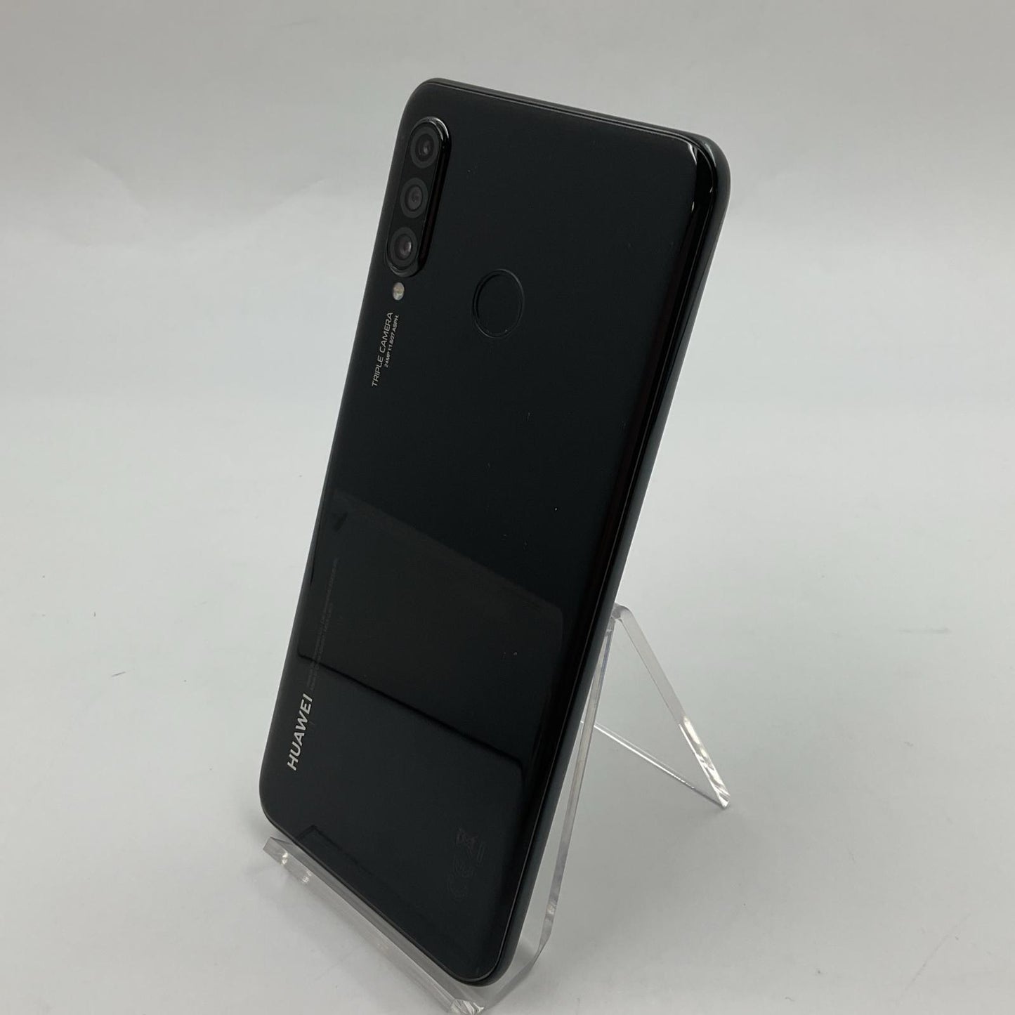 【全額返金保証】【最速発送】Huawei P30 Lite 64GB ミッドナイトブラック Softbank MAR-LX2J 白ロム 美品 動作確認済