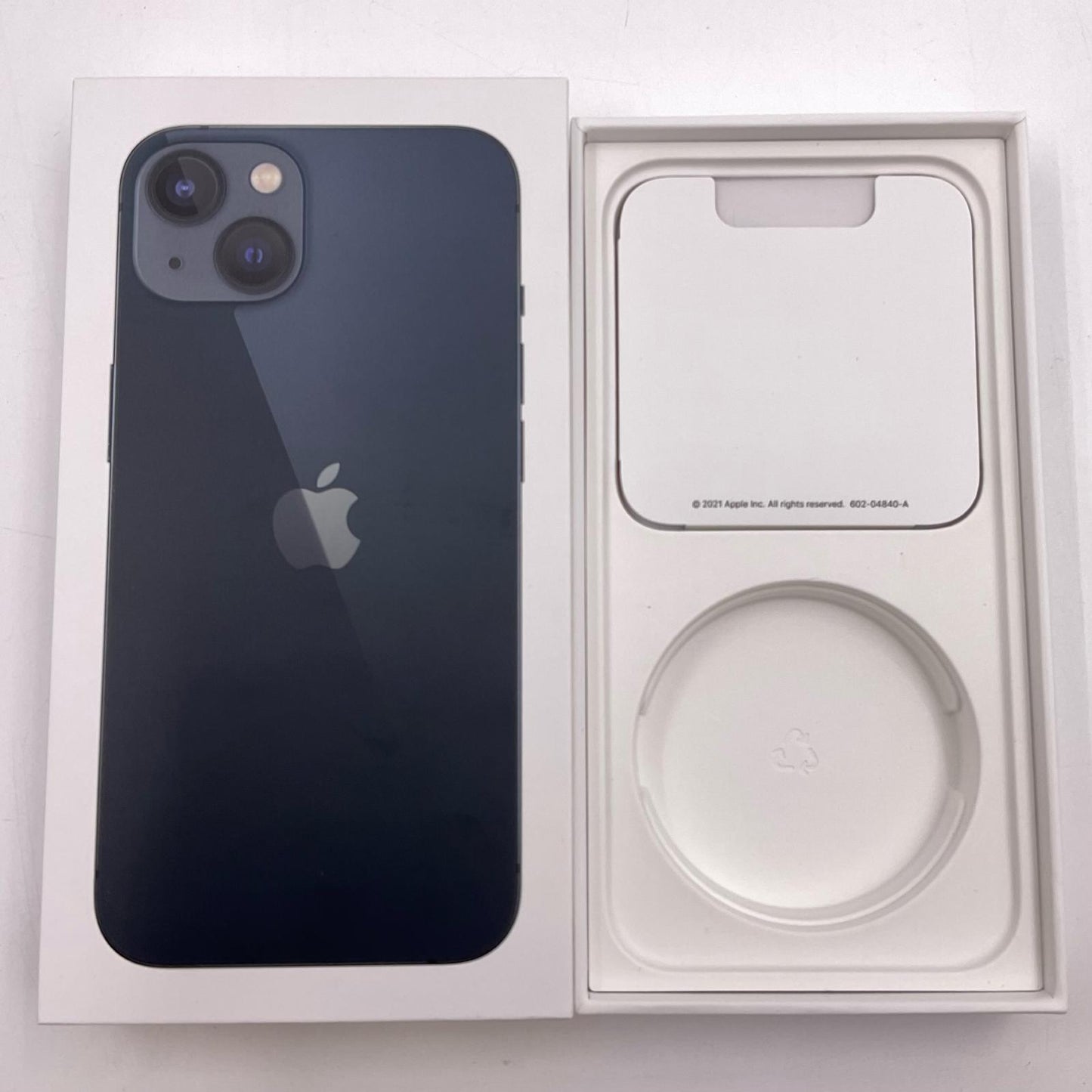 【全額返金保証】【最速発送】Apple iPhone iPhone 13 128GB ミッドナイト Softbank 動作確認済 82%