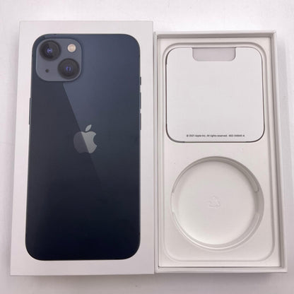 【全額返金保証】【最速発送】Apple iPhone iPhone 13 128GB ミッドナイト Softbank 動作確認済 82%