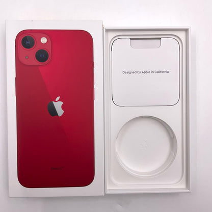 【全額返金保証】【最速発送】Apple iPhone iPhone 13 128GB (PRODUCT)RED Softbank 動作確認済 85%